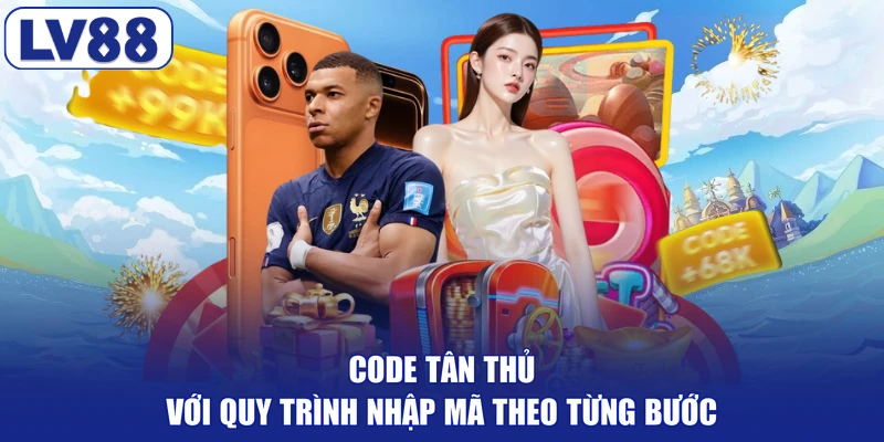 Code tân thủ với quy trình nhập mã theo từng bước